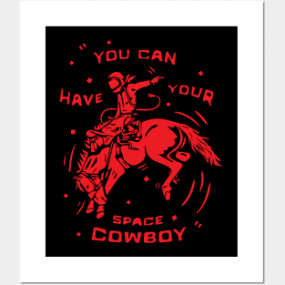 Space Cowboy Posters and Art